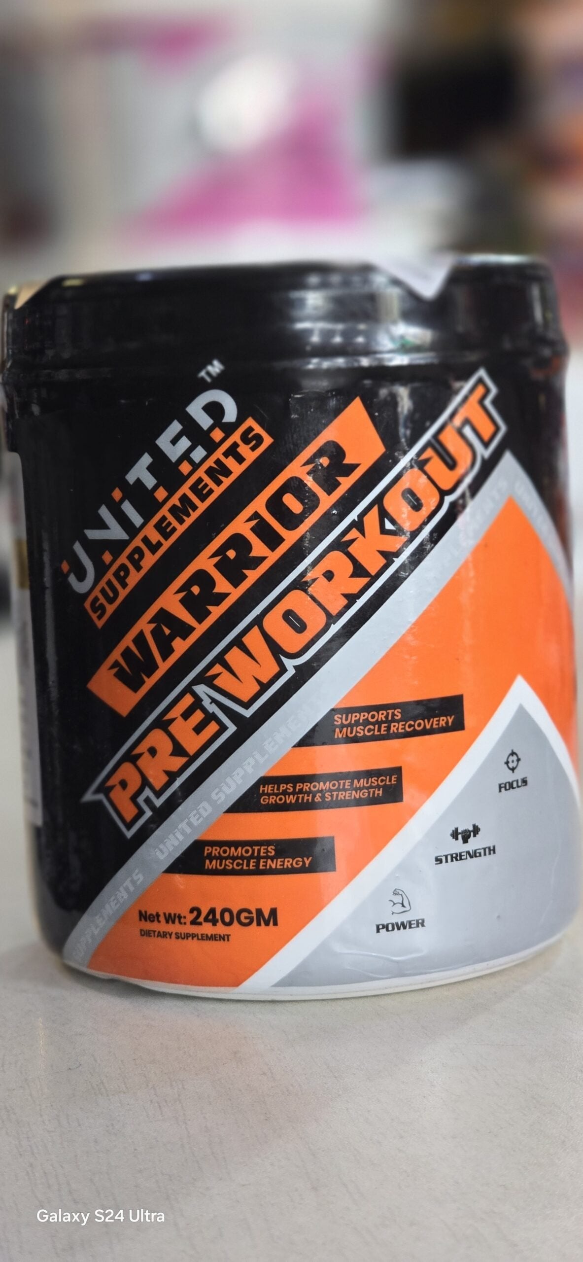 United Supplements Warrior Pre Workout | 30 Servings