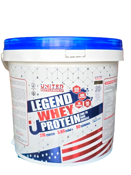 Legend Whey Protein 80 Servings Pouch Protein |Tshirt and Shaker