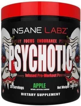 Insane Labz Psychotic – 35 Servings (220g) THE GOLD NUTRITION