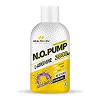 Healthfarm Nitric Oxide Supplement With Nitrosigine L Arginine &amp; L Citrulline | 33 servings | 450ml