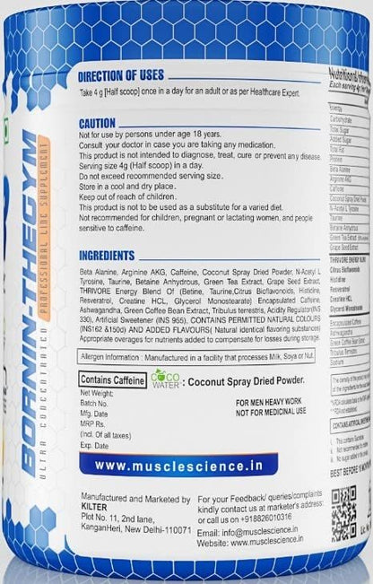 Muscle Science Ignitor Nextgen 30 Servings Pre Workout