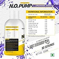 Healthfarm Nitric Oxide Supplement With Nitrosigine L Arginine &amp; L Citrulline | 33 servings | 450ml