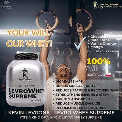 Kevin Levrone - Levro Whey Supreme  - 2 Kg, 66 Servings