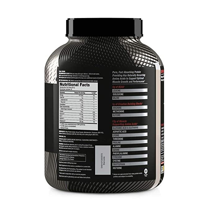 GNC AMP Pure Isolate - 4.4 lbs, 2 kg