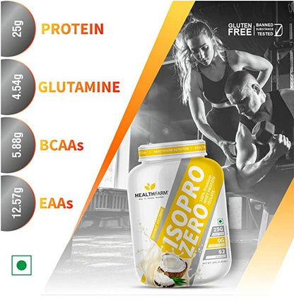 HEALTHFARM | Isopro Zero Whey | Isolate Protein | 2 kg