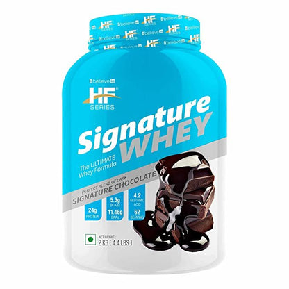 Healthfarm Series Signature Whey protein Powder | 62 servings | 2Kg | Signature Chocolate