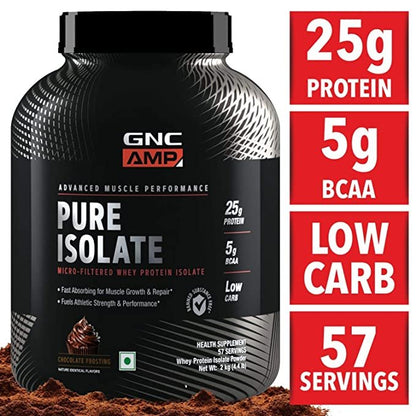 GNC AMP Pure Isolate - 4.4 lbs, 2 kg