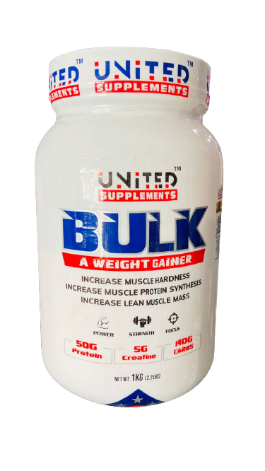 United Supplements – Bulk weight gainer | 1 KG |