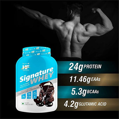 Healthfarm Series Signature Whey protein Powder | 62 servings | 2Kg | Signature Chocolate