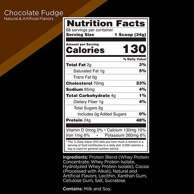 Rule 1 R1 Whey Blend - 5.2 lbs (Chocolate Fudge)