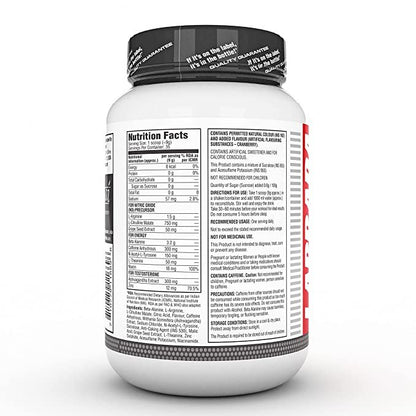 Labrada SUPER CHARGE Pre-Workout 35 Servings - 315g (Cranberry)