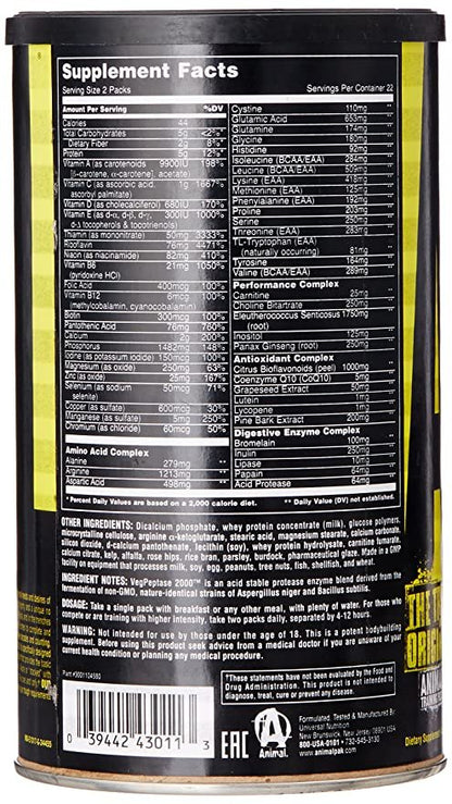 Universal Nutrition Animal Pak 44