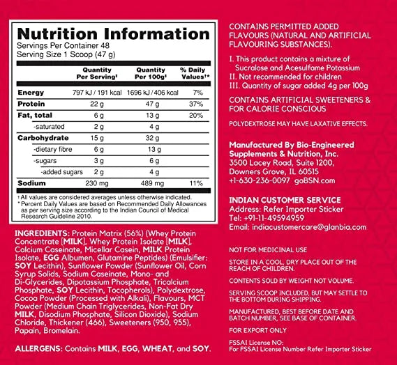 BSN Syntha 6 Protein Powder