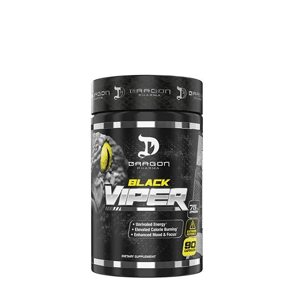 Dragon Pharma Black Viper | 90 CAPSULES