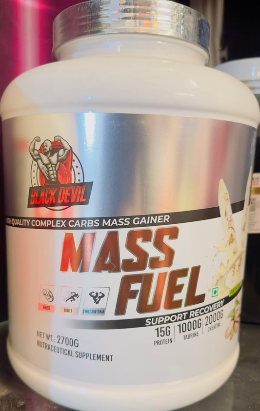 Black Devil ! Mass Fuel 2.7kg High Quality Mass Gainer For Male &amp; Female