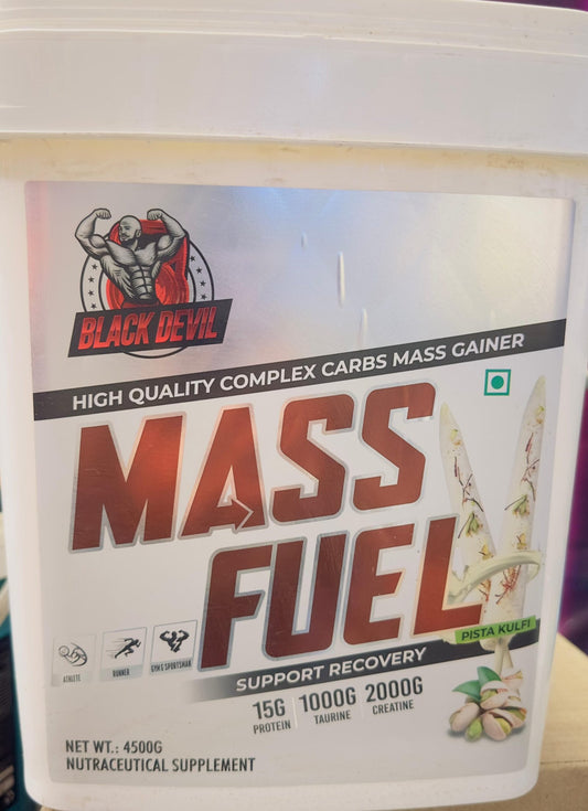 Black Devil ! Mass Fuel 4.5kg High Quality Mass Gainer For Male &amp; Female