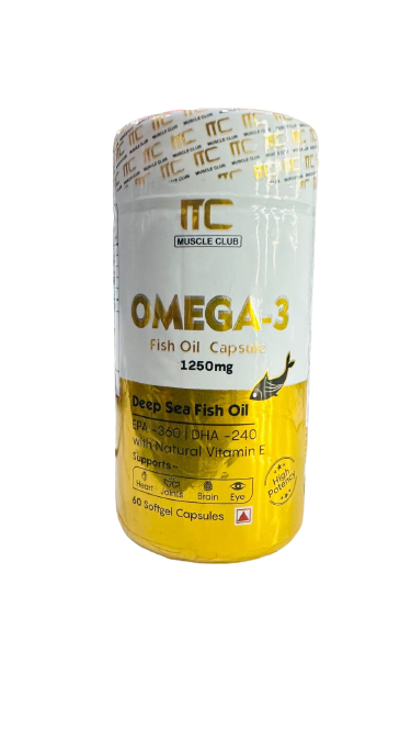 Muscle Club Omega 3 60 Softgel