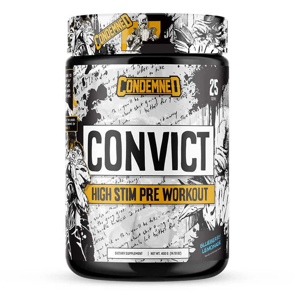 CONDEMNED CONVICT STIM PRE-WORKOUT 50 Servings 287.5g