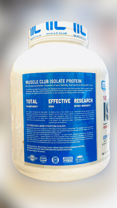 Muscle Club | 100% Isolate Protein 2 KG