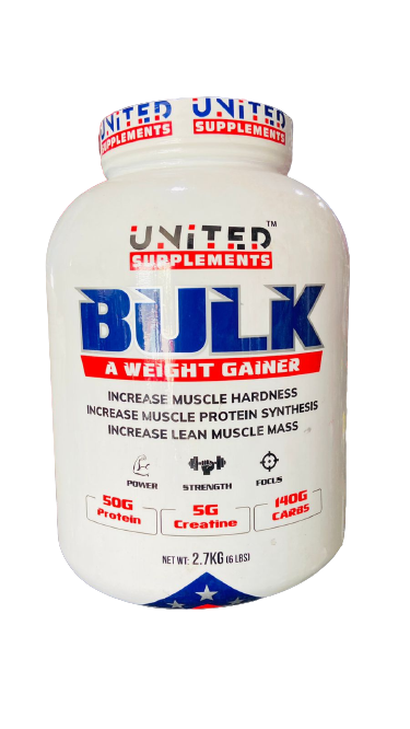 United Supplements – Bulk weight gainer | 2.7 KG |