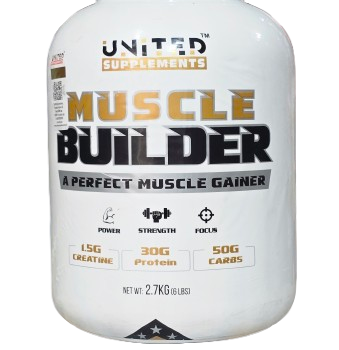 United Supplements Muscle Builder 2.7kg Free Delivery