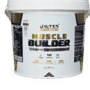 United Supplements Muscle Builder 5kg with free Tshirt & Shaker