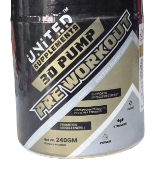 United Supplements 3D Pump Pre-Workout