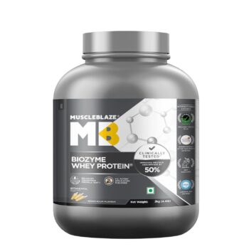 MuscleBlaze Biozyme Performance Whey, 2 kg