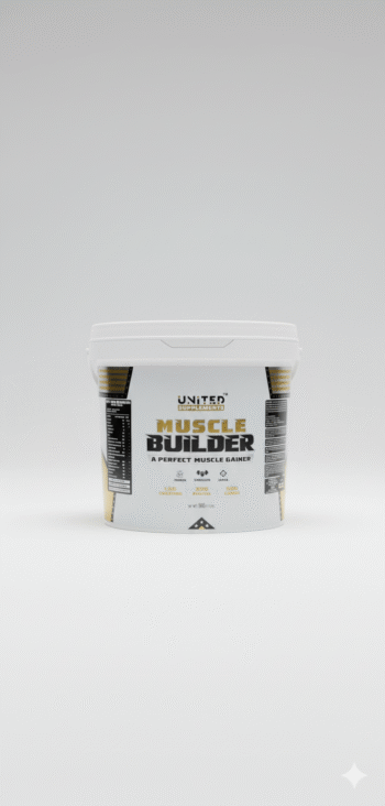 United Supplements Muscle Builder 5kg with free Tshirt & Shaker