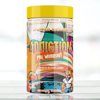 Hypper Nation Addiction Pre-Workout Strength – 250g, 30 Servings