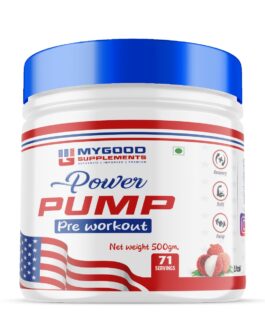 MGS POWER PUMP PREWORKOUT | LITCHI 71 SERV