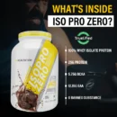 HealthFarm ISO Pro ZERO, 100% Whey