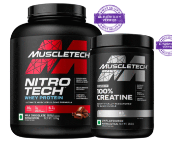 MuscleTech Nitrotech Whey Protein + MuscleTech Creatine Combo