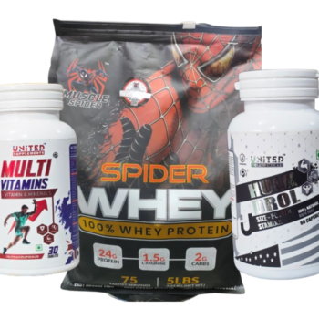 Spider Whey + Hulk Drol + US Multi Combo
