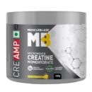 MuscleBlaze Micronised Creatine Monohydrate CreAMP Powder 100g, flavoured