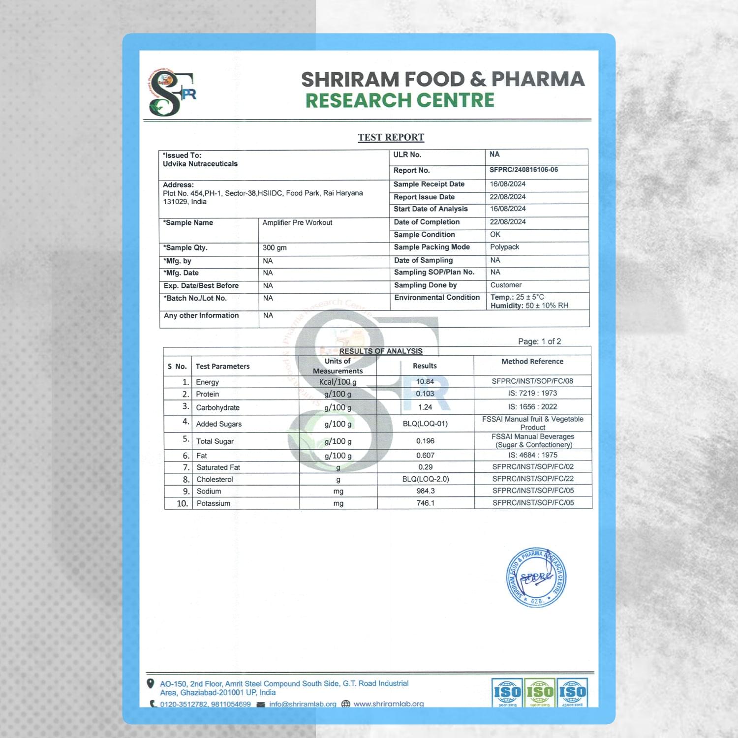 Amplifier Pre workout | 30 Serving - Image 3