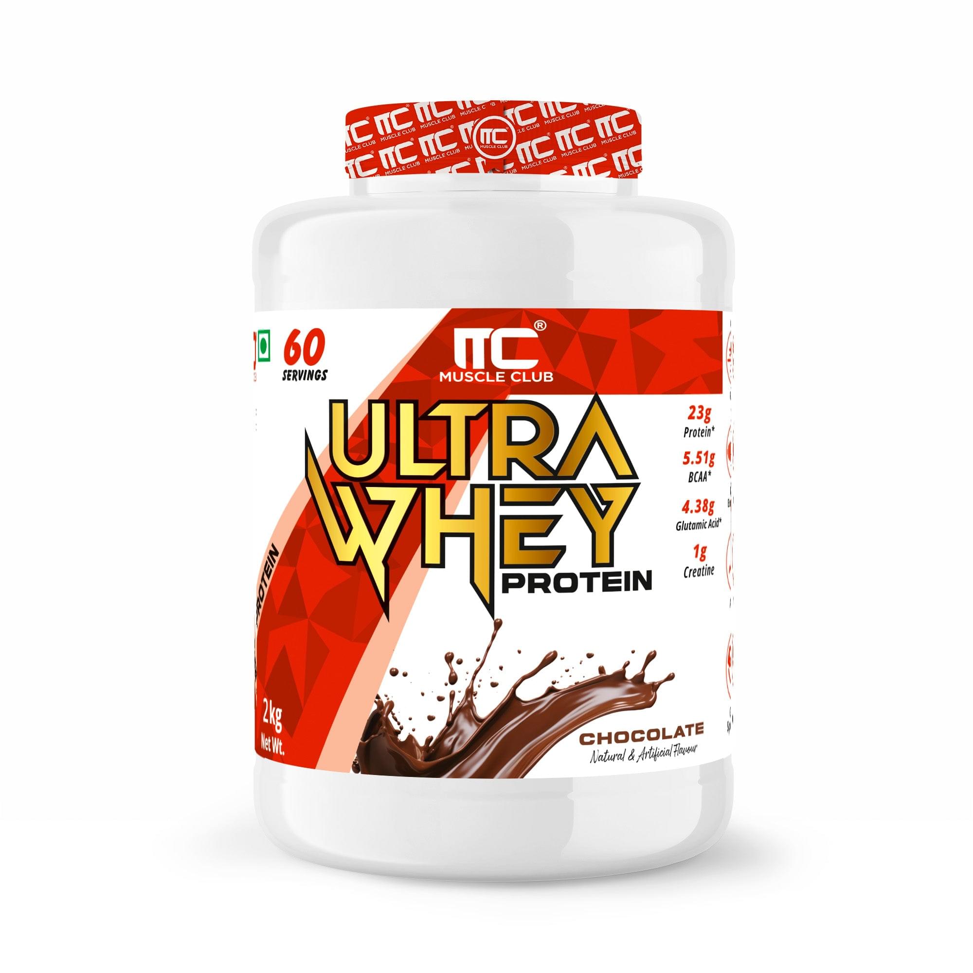 Muscle Club Ultra Whey Protein - 100% Whey Protein