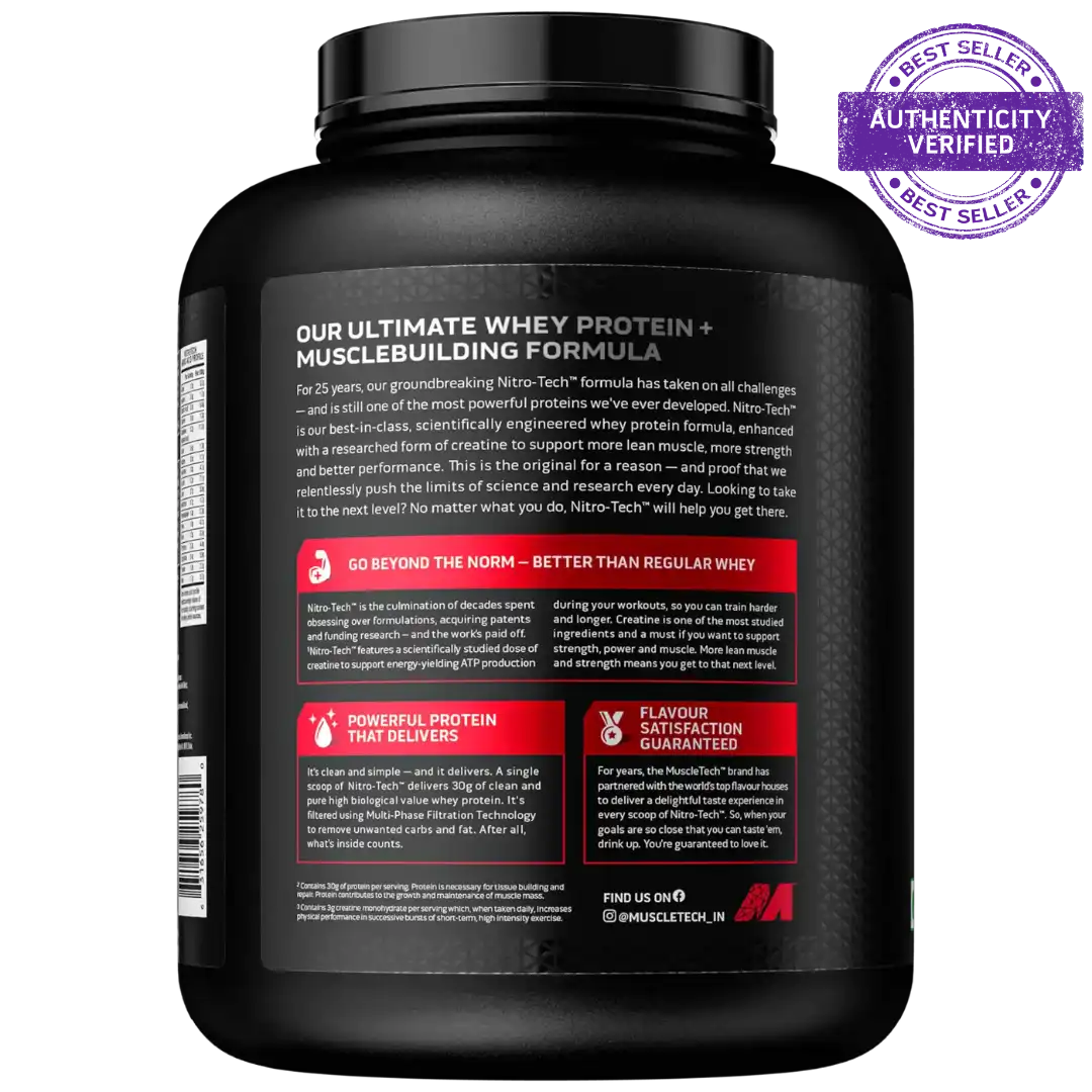 Muscletech™ NitroTech™ Whey Protein - Image 4
