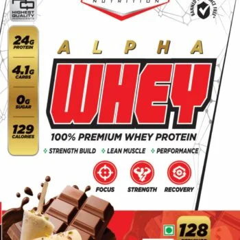 Alpha Whey Protein 4kg 114 Servings | The Gold Nutrition