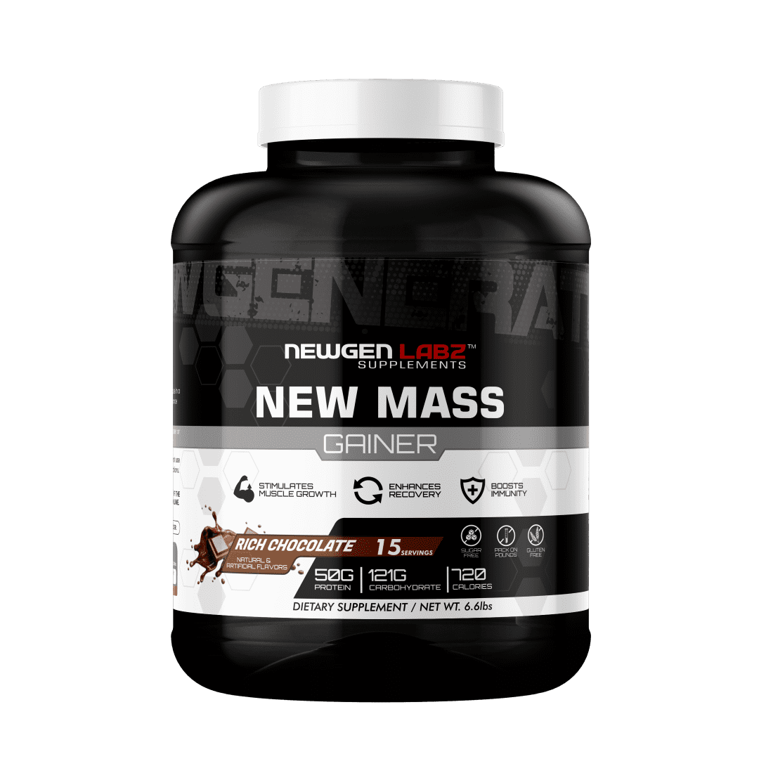 Newgen Labz Supplements New Mass Gainer 6.6lbs The Gold Nutrition